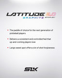 SLK Latitude 2.0 - Pickleball Paddle