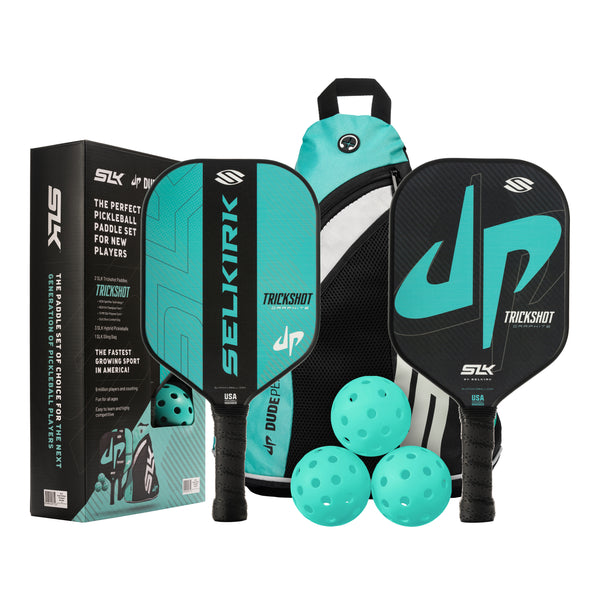SLK by Selkirk x Dude Perfect Trickshot Pickleball Bundle Selkirk