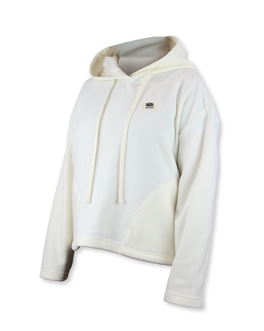 Raw White CLOSEOUT Selkirk Fall Owen Collection Women's Dahlia Hoodie Pullover