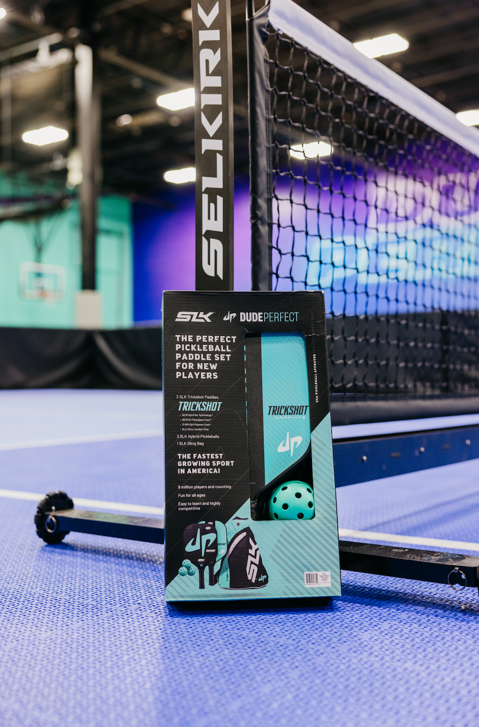 Dude Perfect hits the pickleball courts with the new SLK by Selkirk x Dude Perfect Trickshot Bundle