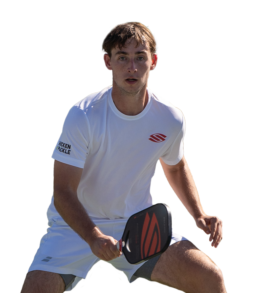 Photo of pickleball player Dylan Frazier.