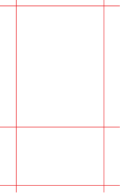 Epic paddle shape with red lines indicating sizing