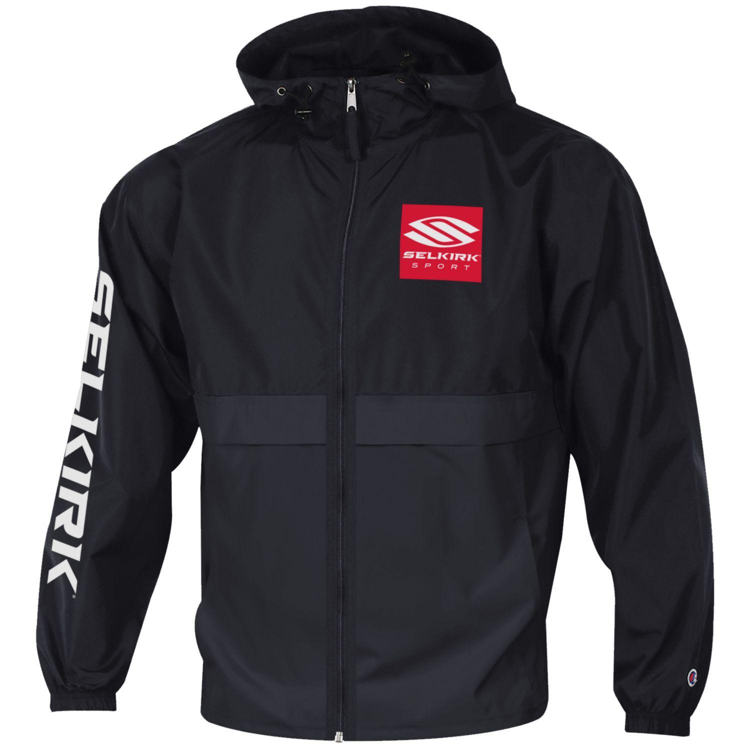 Black Selkirk Full Zip Jacket - Lightweight - Champion