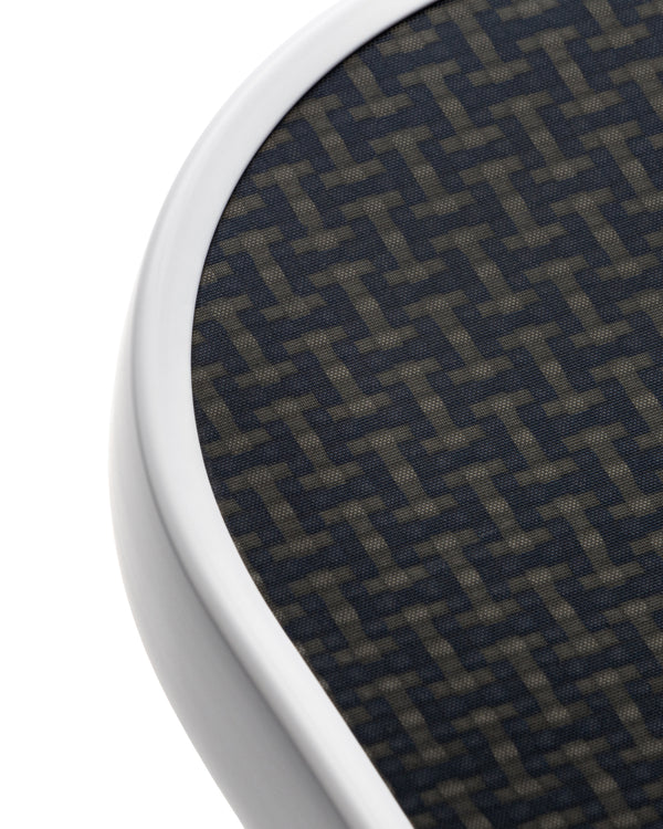 Close-up of SLK HALO Pro Max pickleball paddle surface with textured pattern