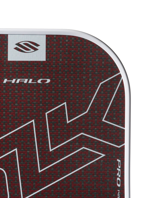 SLK HALO Pro Max Pickleball Paddle by Selkirk Sport in red.
