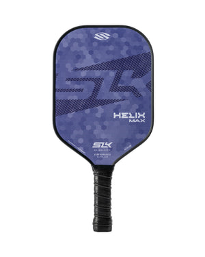 SLK Helix Pro Pickleball Paddle with Camo Glitch design and SLK HELIX MAX text
