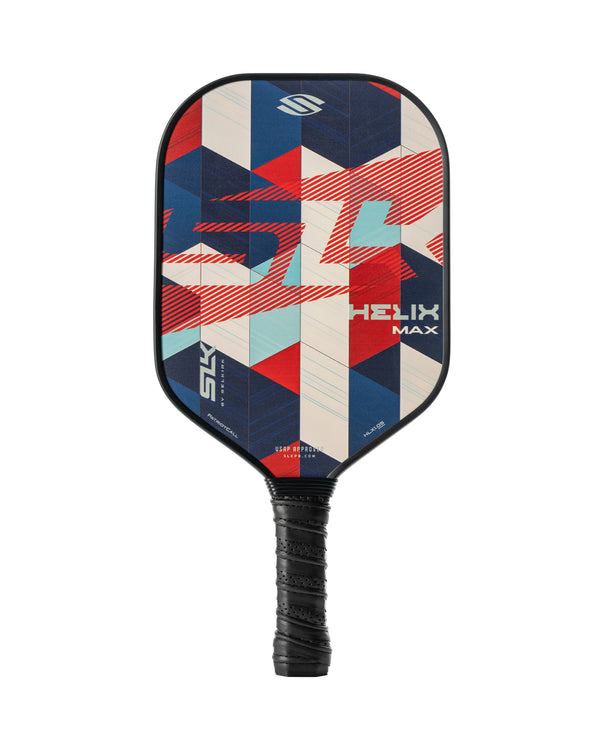 SLK Helix Pro Pickleball Paddle in Camo Glitch design