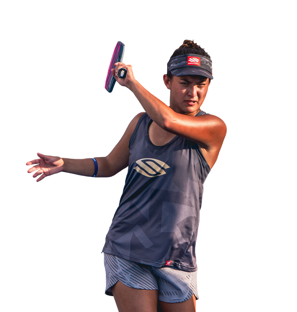 Photo of pickleball player Jade Kawamoto.