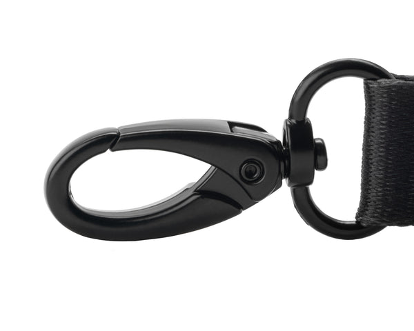 Selkirk Sport Pickleball Lanyard with black metal clip, made of durable polyester