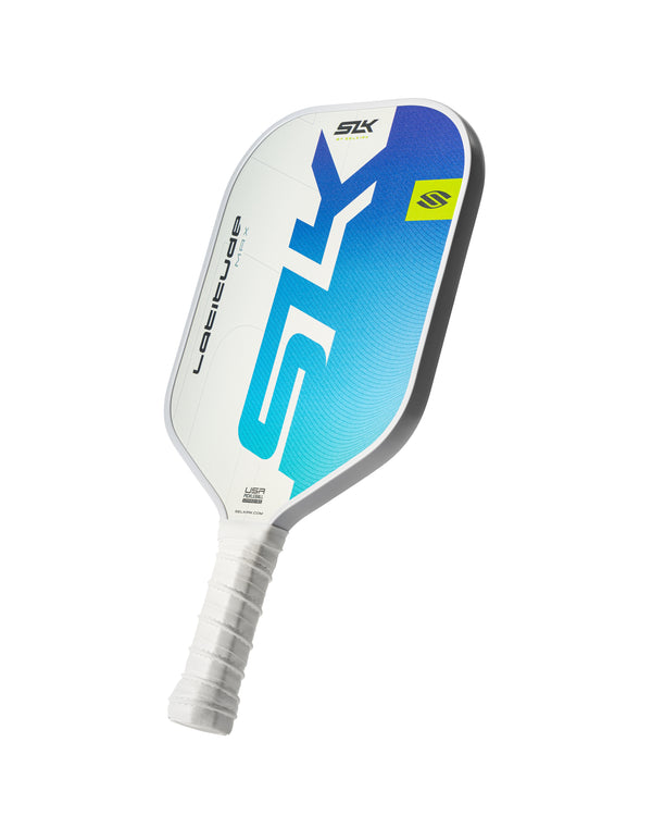 SLK Latitude Pickleball Paddle by Selkirk Sport in blue.
