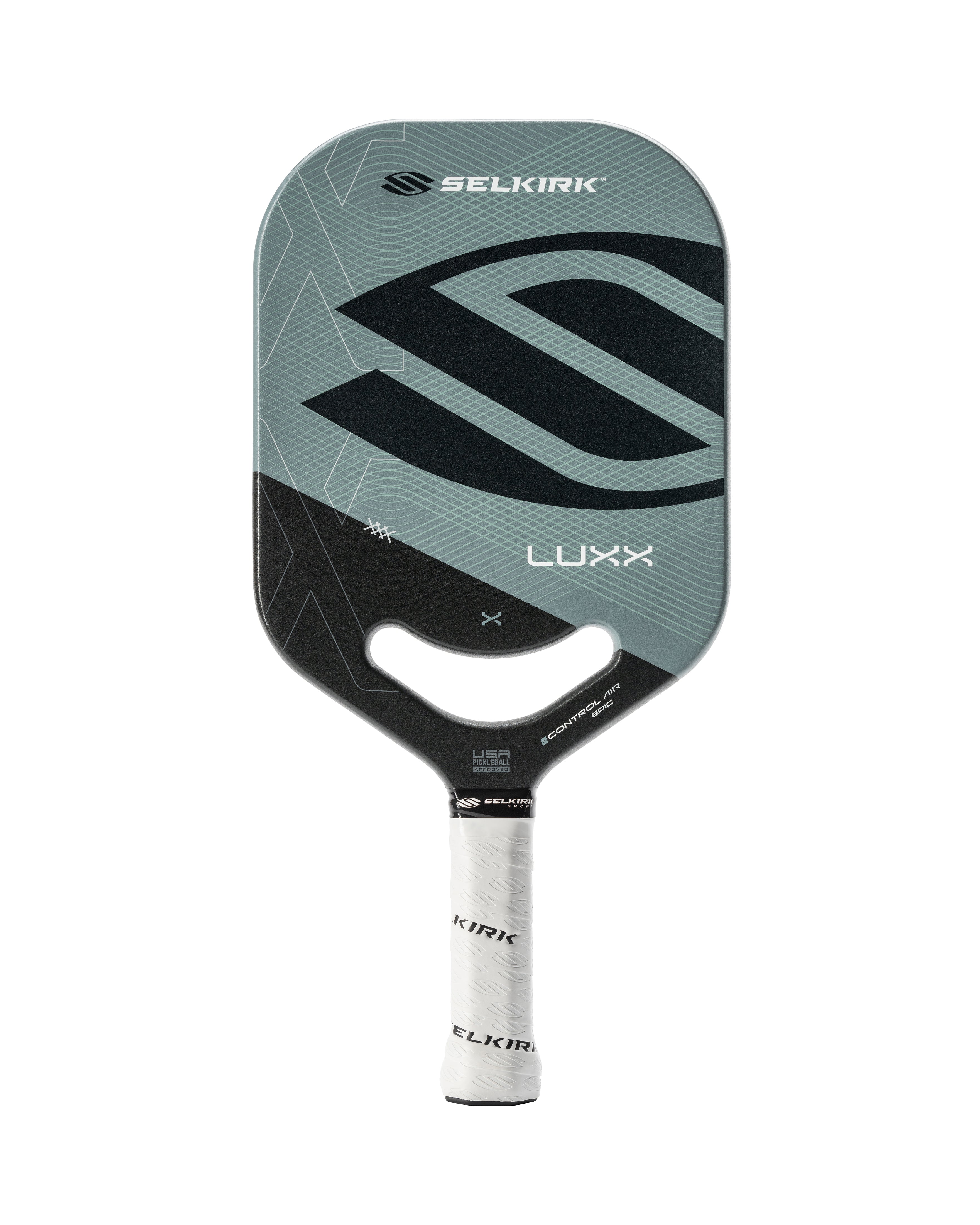 The Selkirk Luxx Control Air Epic pickleball paddle, in partnership with Rhone, is the ultimate control paddle for balanced pickleball players. 