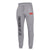 Gray Selkirk Men's Triumph Line Fleece Joggers with logo and side pocket