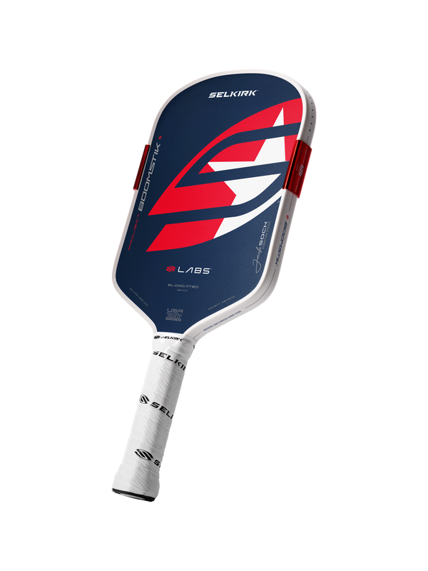 Selkirk LABS Project Boomstik Jack Sock Americana pickleball paddle.