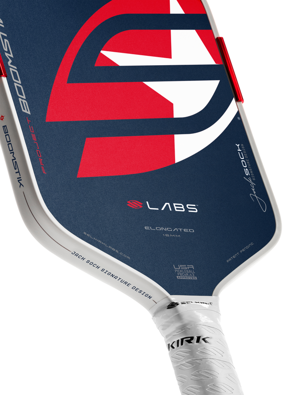 Selkirk LABS Project Boomstik Jack Sock Americana pickleball paddle.