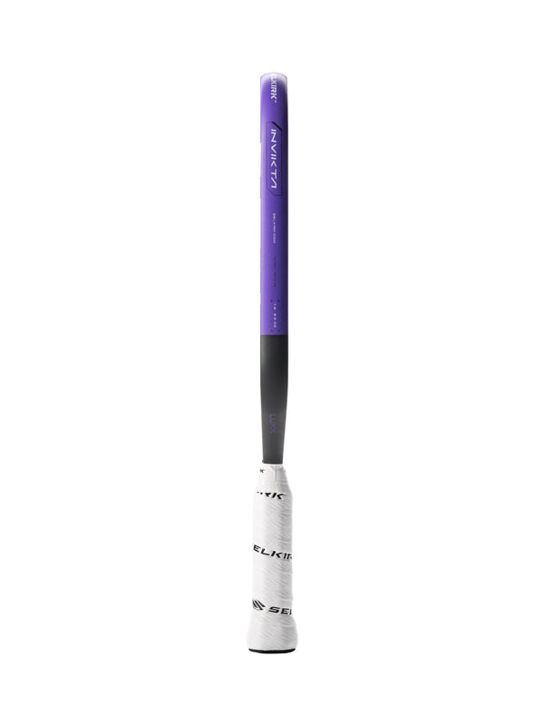 Selkirk LUXX Control Air Pickleball Paddle with InfiniGrit in the Invikta paddle shape. In blue, red, and purple.