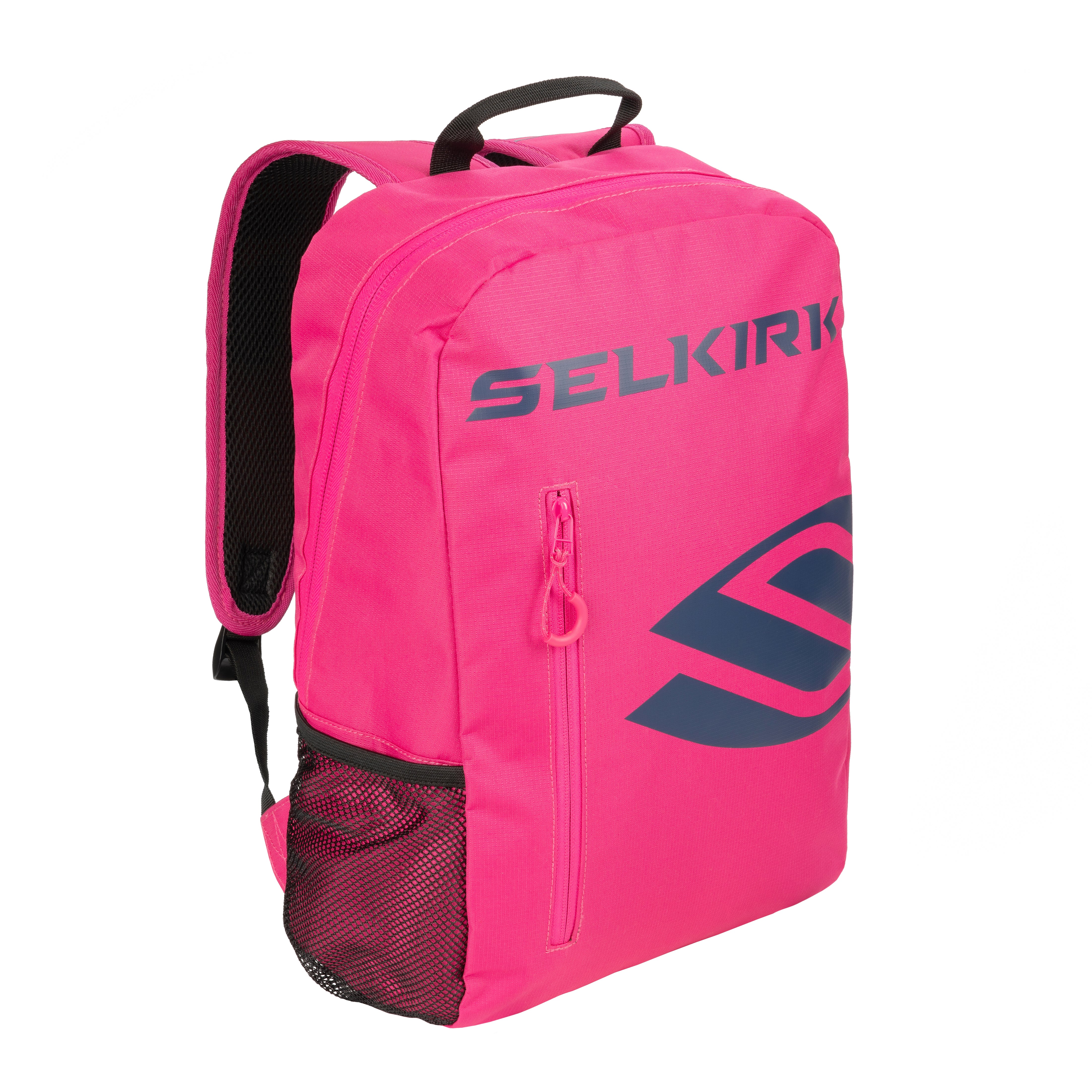 Selkirk Sport Core Line Day Bag Pickleball Backpack in navy, pink, red, purple, blue, black, and green.