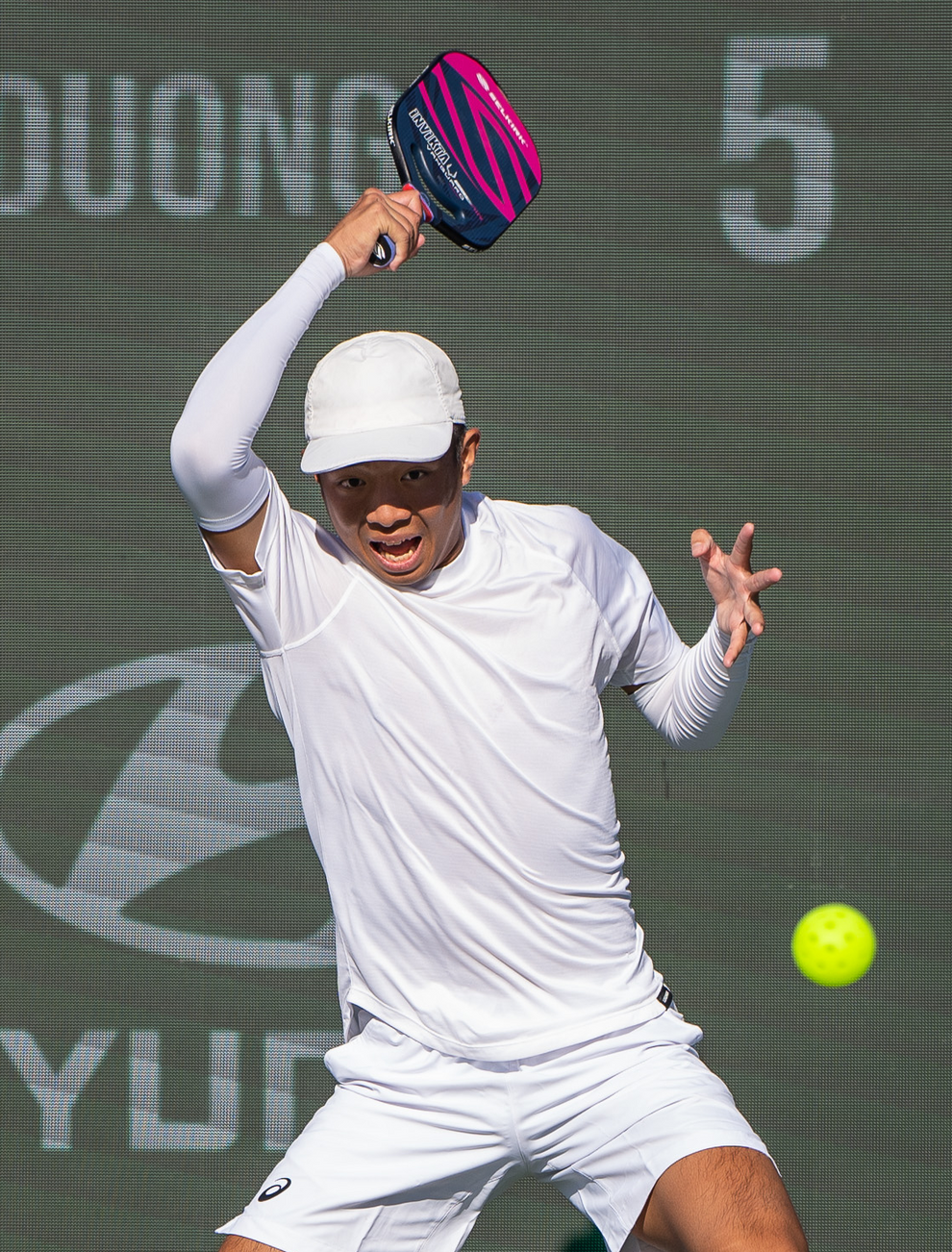 Photo of pickleball player Quang Duong.