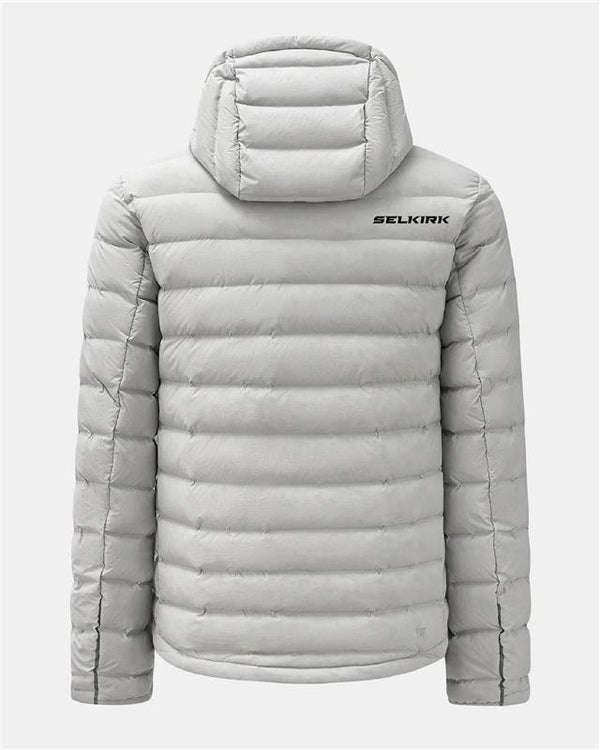 Selkirk TruWear Men's Quest Jacket in grey. For on or off the pickleball court.