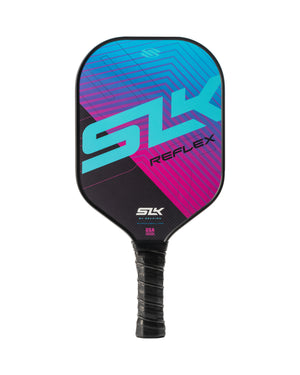 SLK Reflex Pickleball Paddle with colorful design and textured surface