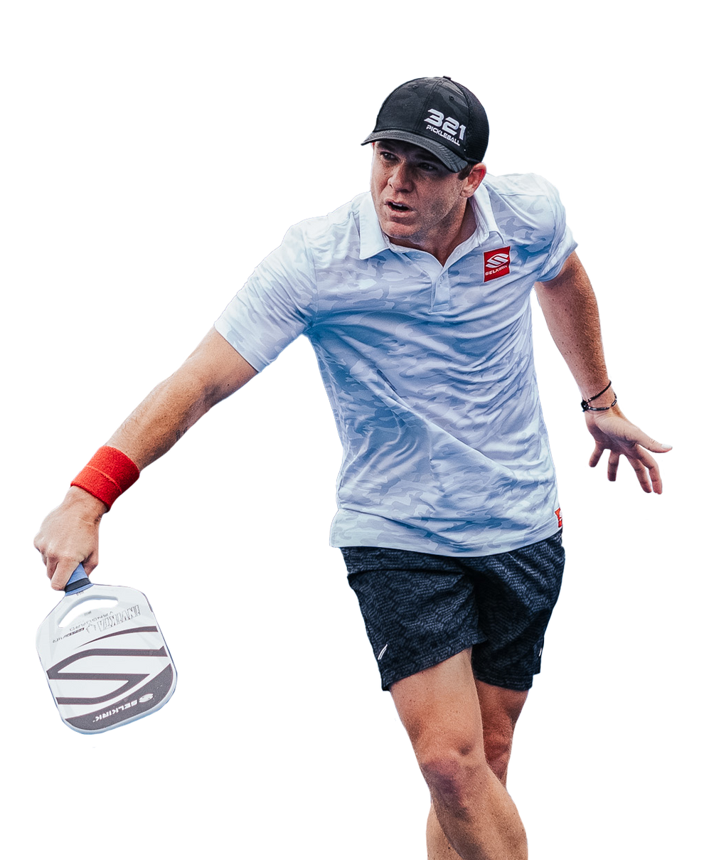 Photo of pickleball player Rob Nunnery.