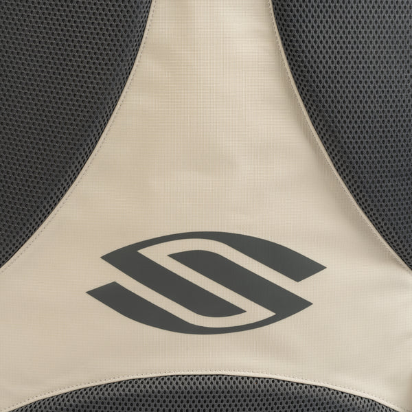 Close-up of Selkirk logo on the Pro Line Team Bag