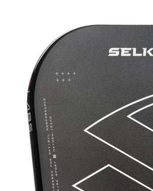 Selkirk LABS Project 007 10mm Invikta paddle with design details and text