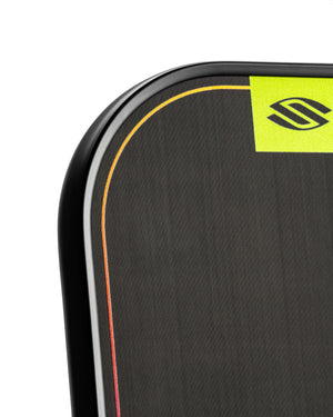 SLK Atlas Max paddle in Ember color with a textured surface and logo