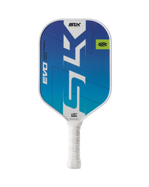 SLK EVO Control paddle in Oasis color with blue and white design