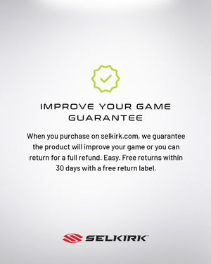 Improve your game guarantee: Return for a full refund within 30 days.