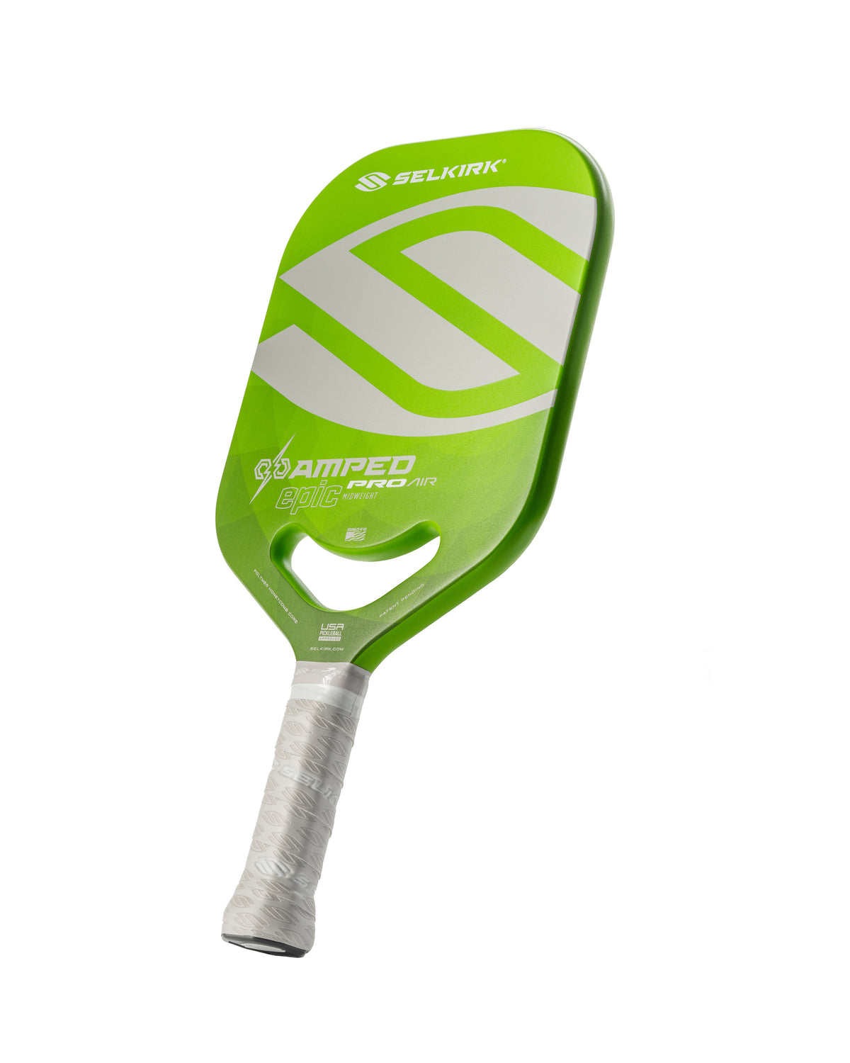Introducing the Selkirk AMPED Pro Air Epic Pickleball Paddle, with a blend of power and control. The AMPED Pro Air Epic paddle from Selkirk Sport comes in red, purple, green, blue, and silver.