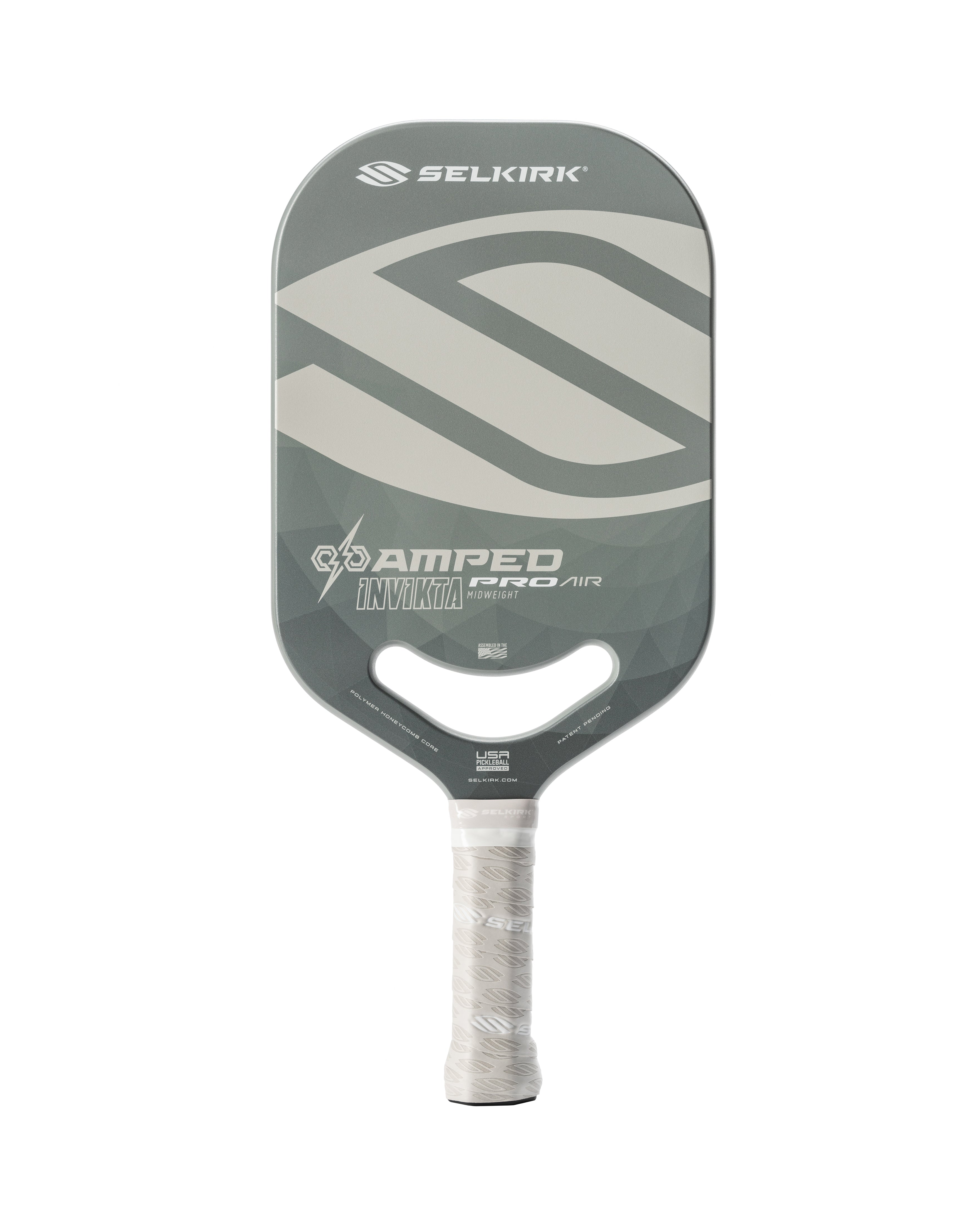 Gray Selkirk AMPED Pro Air - Invikta - Pickleball Paddle