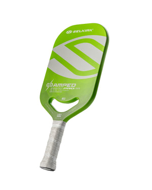 Introducing the Selkirk AMPED Pro Air Invikta Pickleball Paddle, with a blend of power and control. The AMPED Pro Air Invikta paddle from Selkirk Sport comes in red, purple, green, blue, and silver.
