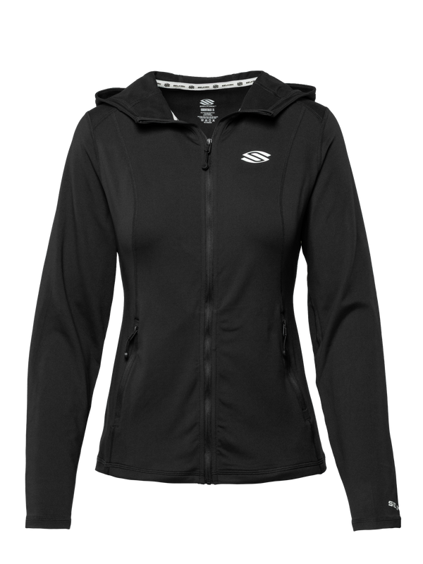Selkirk women’s Essentials 2.0 DualSoft pickleball jacket.