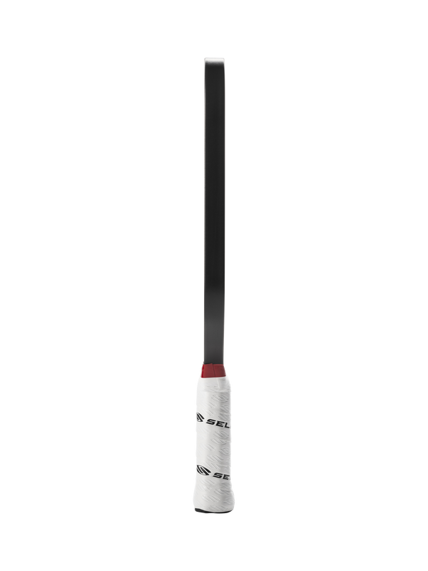 Selkirk LABS Project 008 13mm Invikta pickleball paddle with a black edge and white grip
