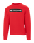 Red Selkirk Sport Sideline Soft Cotton Crew Neck Sweatshirt with logo