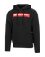 Black Selkirk Sport Sideline Soft Cotton Hoodie with logo on front and front pocket