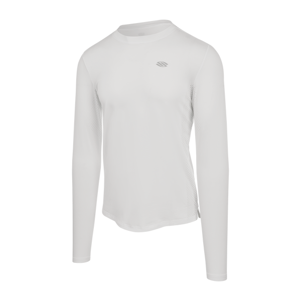 Chalk Men's Pro Line Athletic Long Sleeve Shirt with moisture-wicking and UV protection features