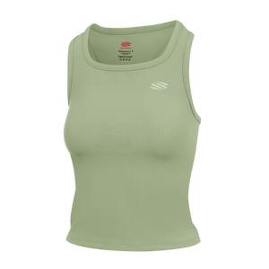 Selkirk pickleball Celadon Women's Pro Line Training Tank Top in a fitted style, ideal for athletic wear.