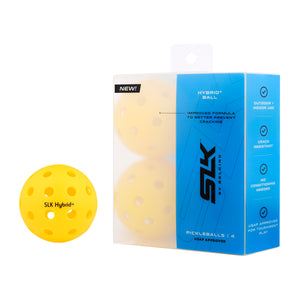 SLK Hybrid+ Pickleball Balls - 4 Pack.