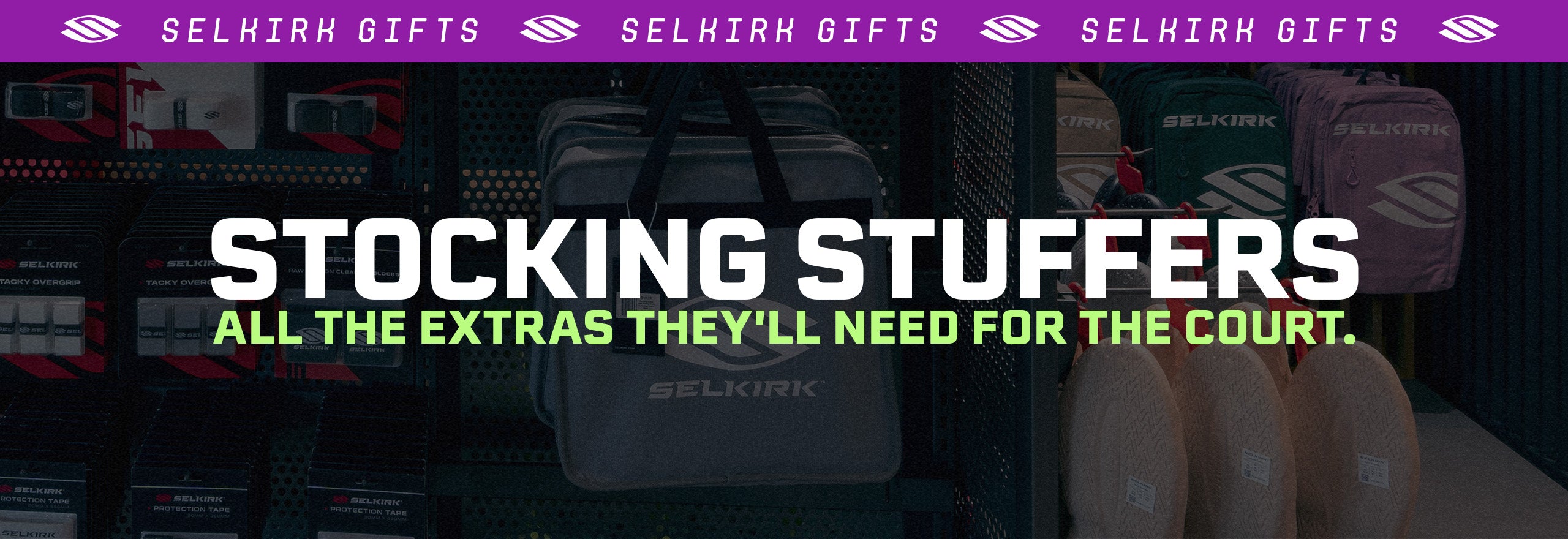 Image of small gifts made  like grips and bags