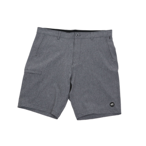 Gray Selkirk Fall Owen Collection Men's Swift Shorts with zip pocket