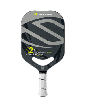 SELKIRK S2 VANGUARD POWER AIR MIDWEIGHT USA selkirk.com dark gray pickleball paddle