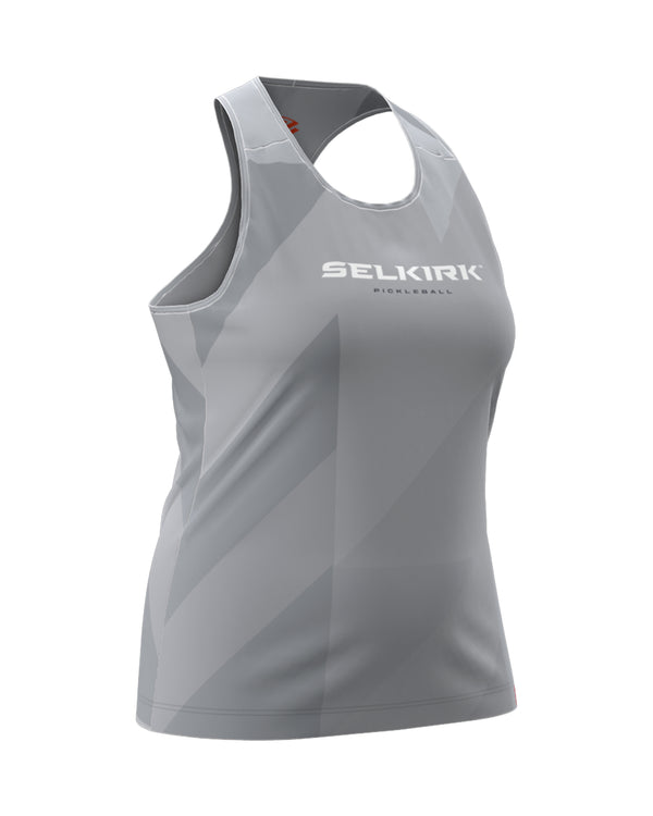 Navy Women's Symmetrix Tank Top with logo on front