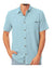 Spring Owen Collection Men's Horizon UPF50 Tech Short Sleeve Button Down