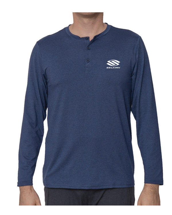 Selkirk Spring Owen Men’s Matty Pickleball Henley Shirt