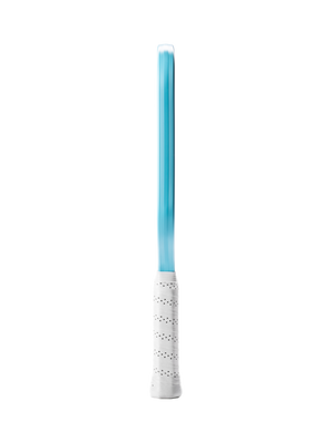 Selkirk SLK ERA Power pickleball paddle in black and blue/cyan.