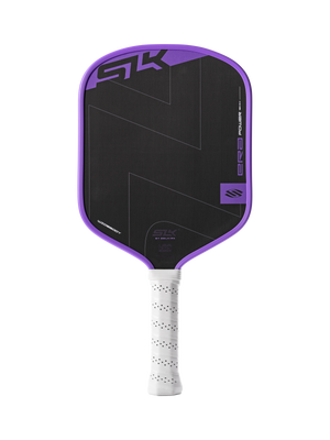Selkirk SLK ERA Power pickleball paddle in black and violet purple.