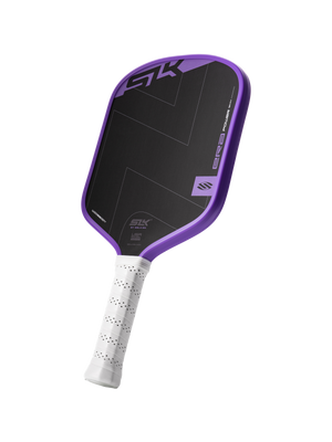 Selkirk SLK ERA Power pickleball paddle in black and violet purple.