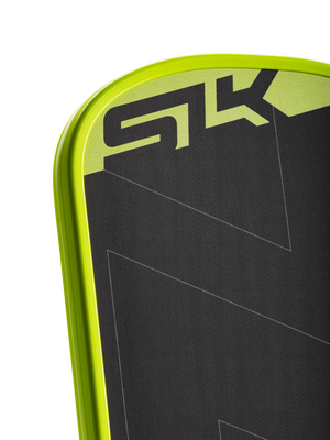 Selkirk SLK ERA Power pickleball paddle in black and volt yellow/green.