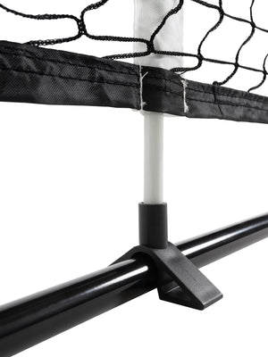 Selkirk Quickset Pickleball Net in red and black.